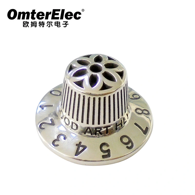 vintage classical style silver Guitar  knob